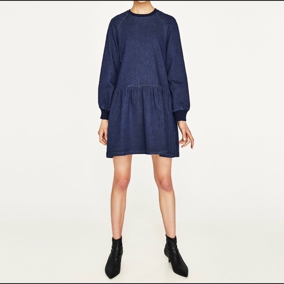 Zara Dresses & Skirts - Zara denim dress